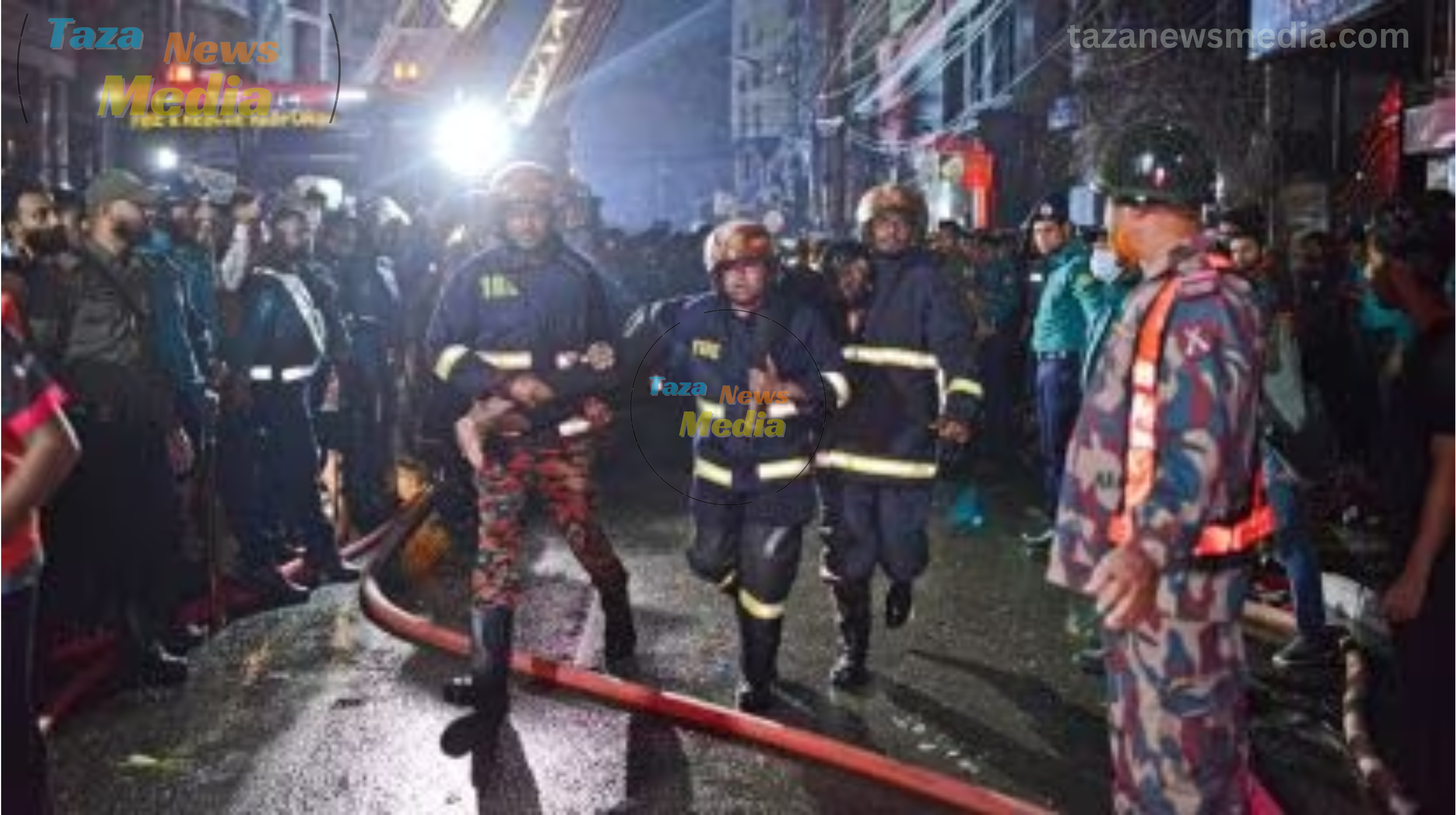 Three people have been detained in relation to a fatal fire at a Dhaka mall.