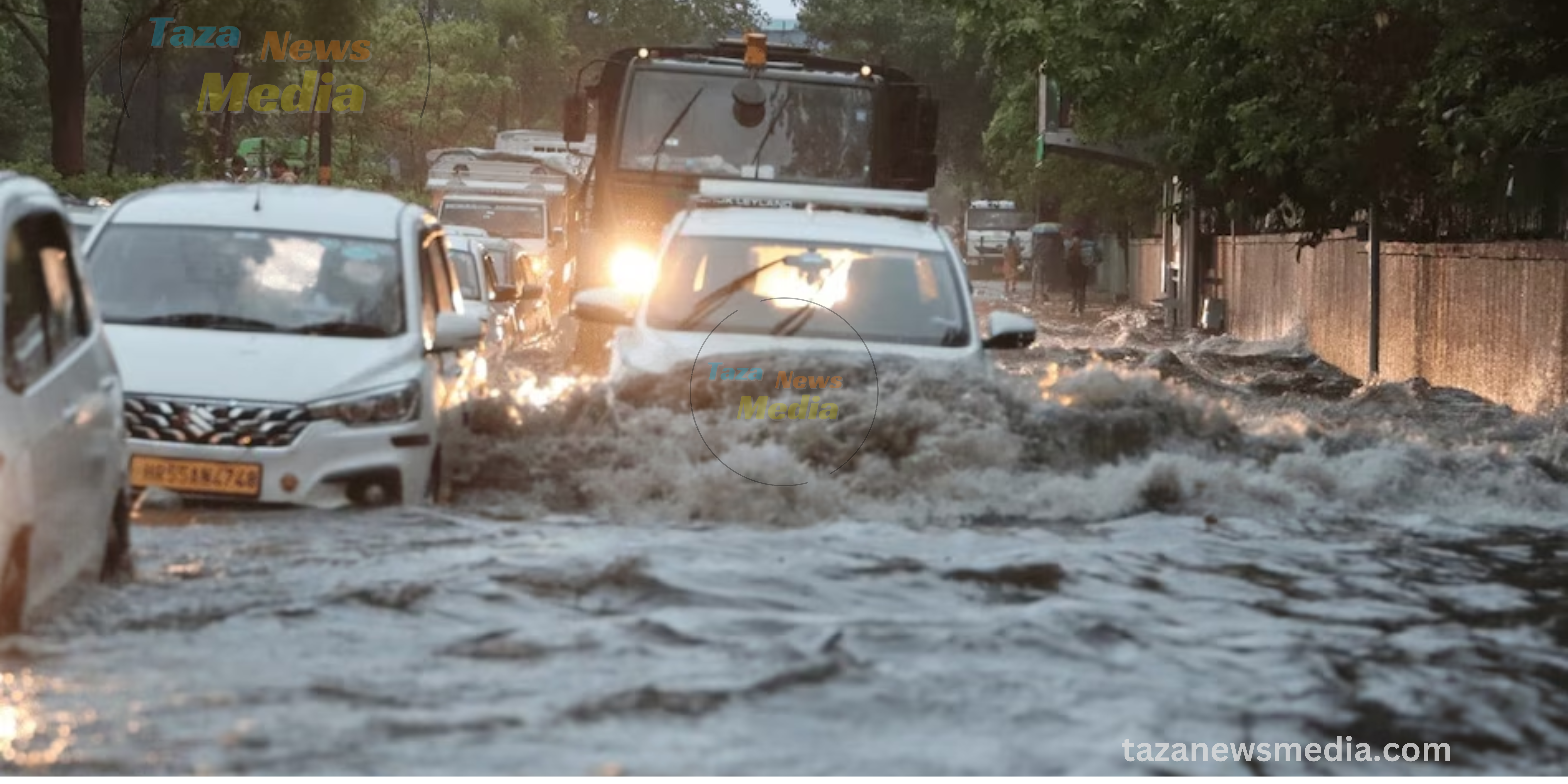 IMD issues a "orange alert" for the next three days regarding heavy rain in Delhi-NCR, as well as a warning for these states.