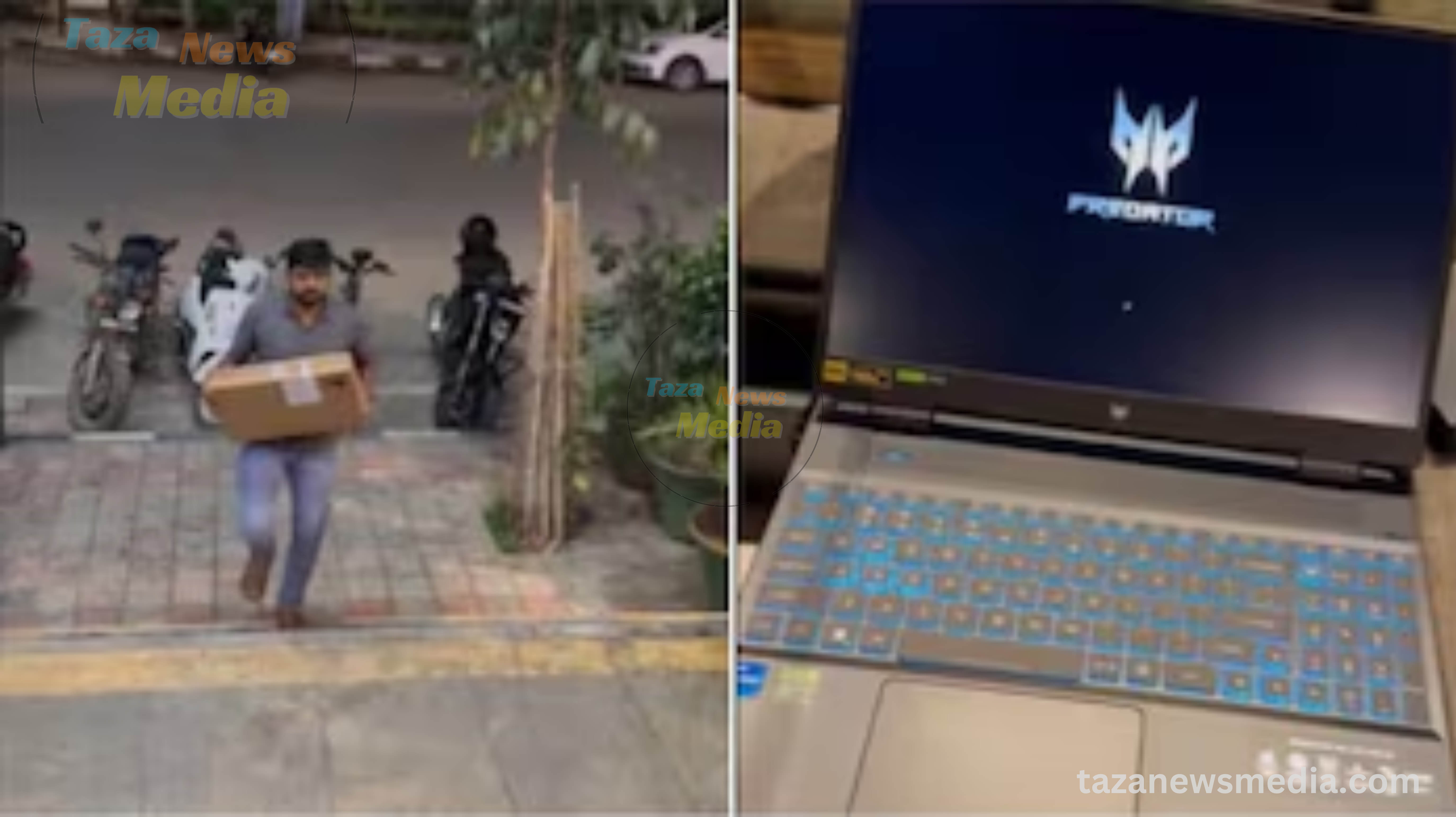 A Bengaluru man received this surprise from Flipkart after his post about receiving a new laptop in 13 minutes went viral.