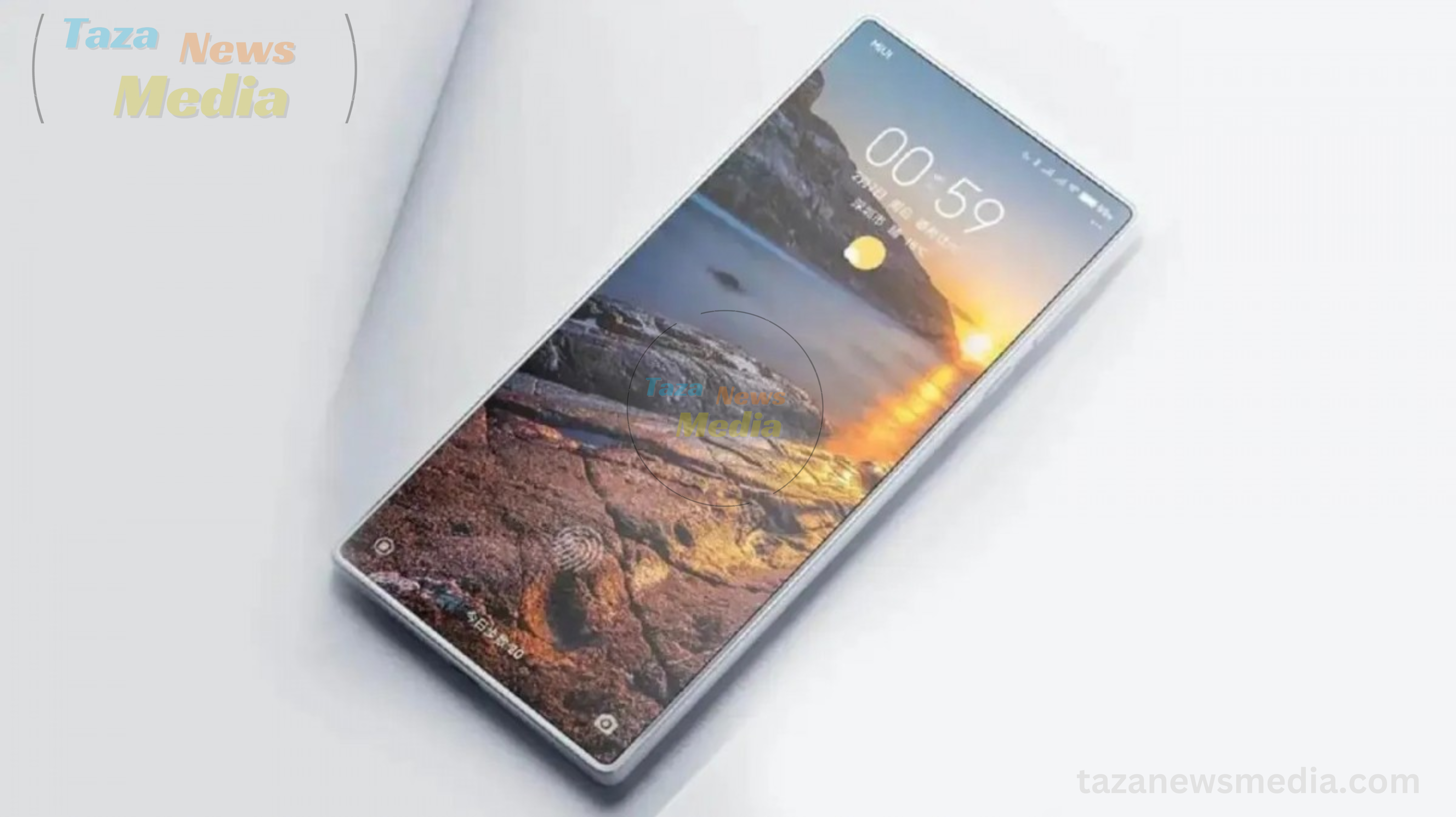 Next year, Xiaomi will release a smartphone without a button.